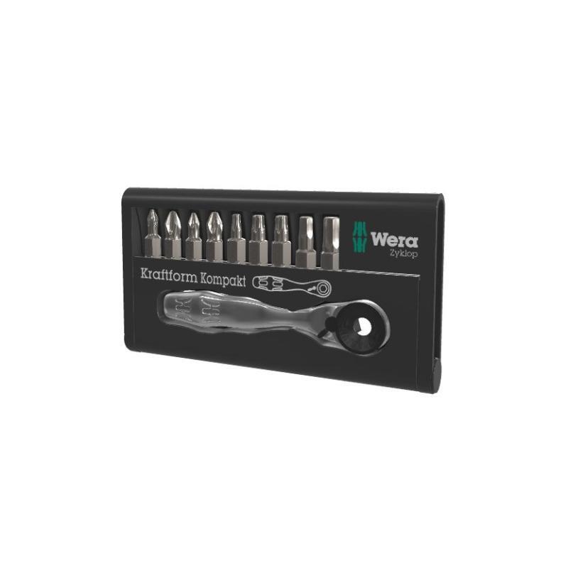 Wera 05073645001 Bit-Check 10 Zyklop Mini 1, 10 pieces