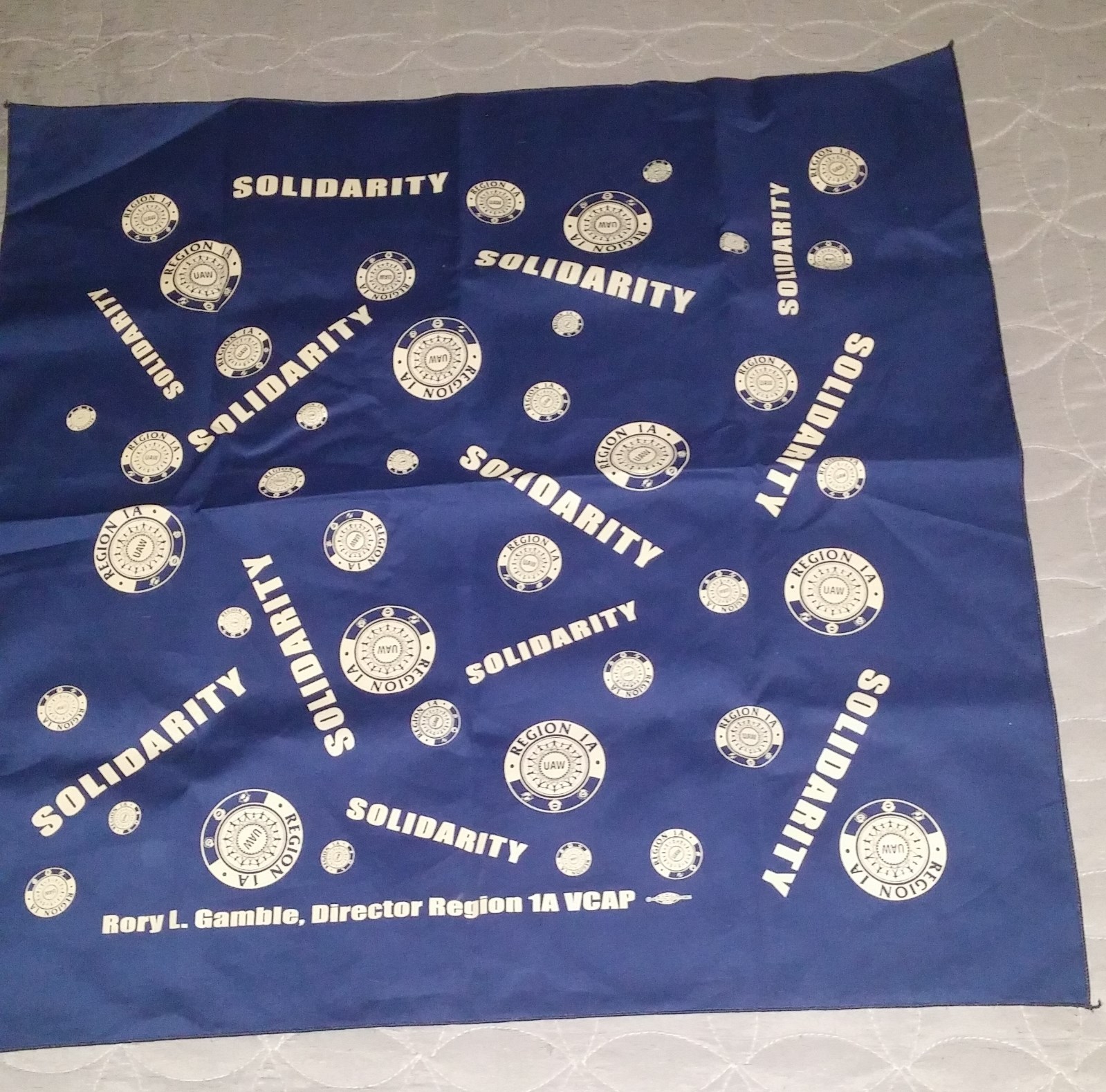 NEW SOLIDARITY NAVY BANDANA