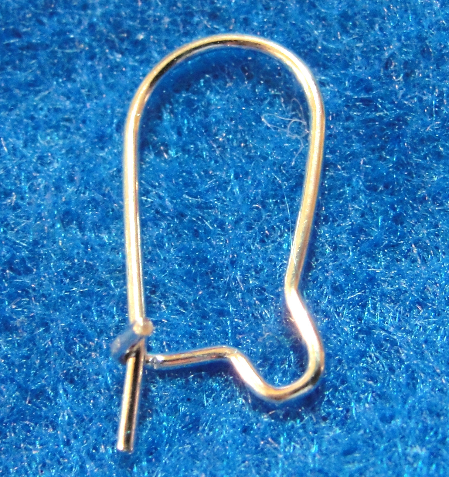 20Pcs. Silver-Plated KIDNEY 15mm Earwires Earring Hooks Tibetan Findings EK08