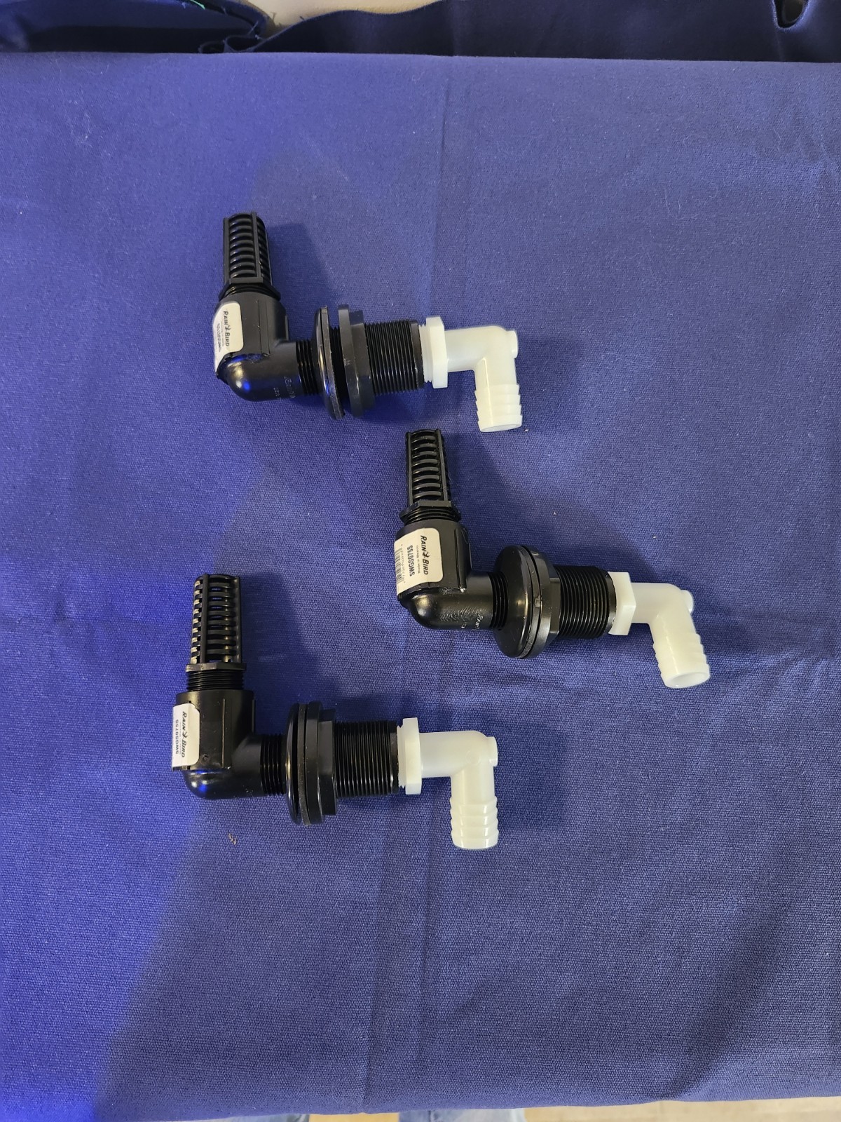 Aquarium 3/4 inch bulk head fitting kit ( 3 sets per order )
