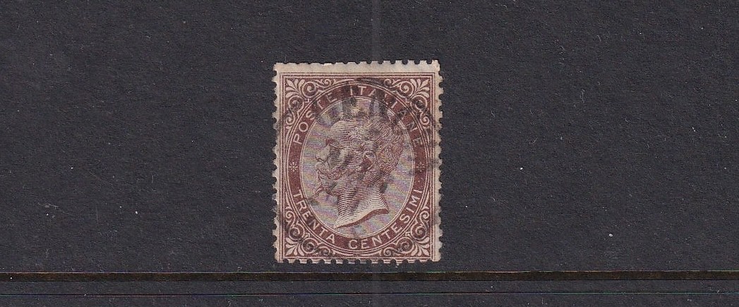 Italy Used Stamp Sc#30