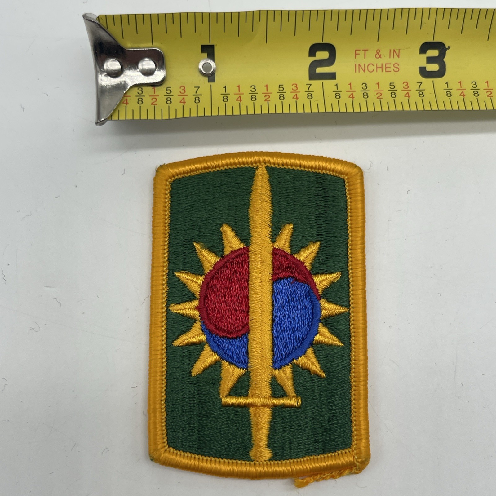 U.S. Military 8th Military Police MP Brigade Patch Insignia Full Color 2”x3”