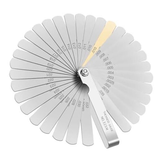 Feeler Gauges - 32 Blades Feeler Gauge Set 32-BLADE TAPERED FEELER GAUGE