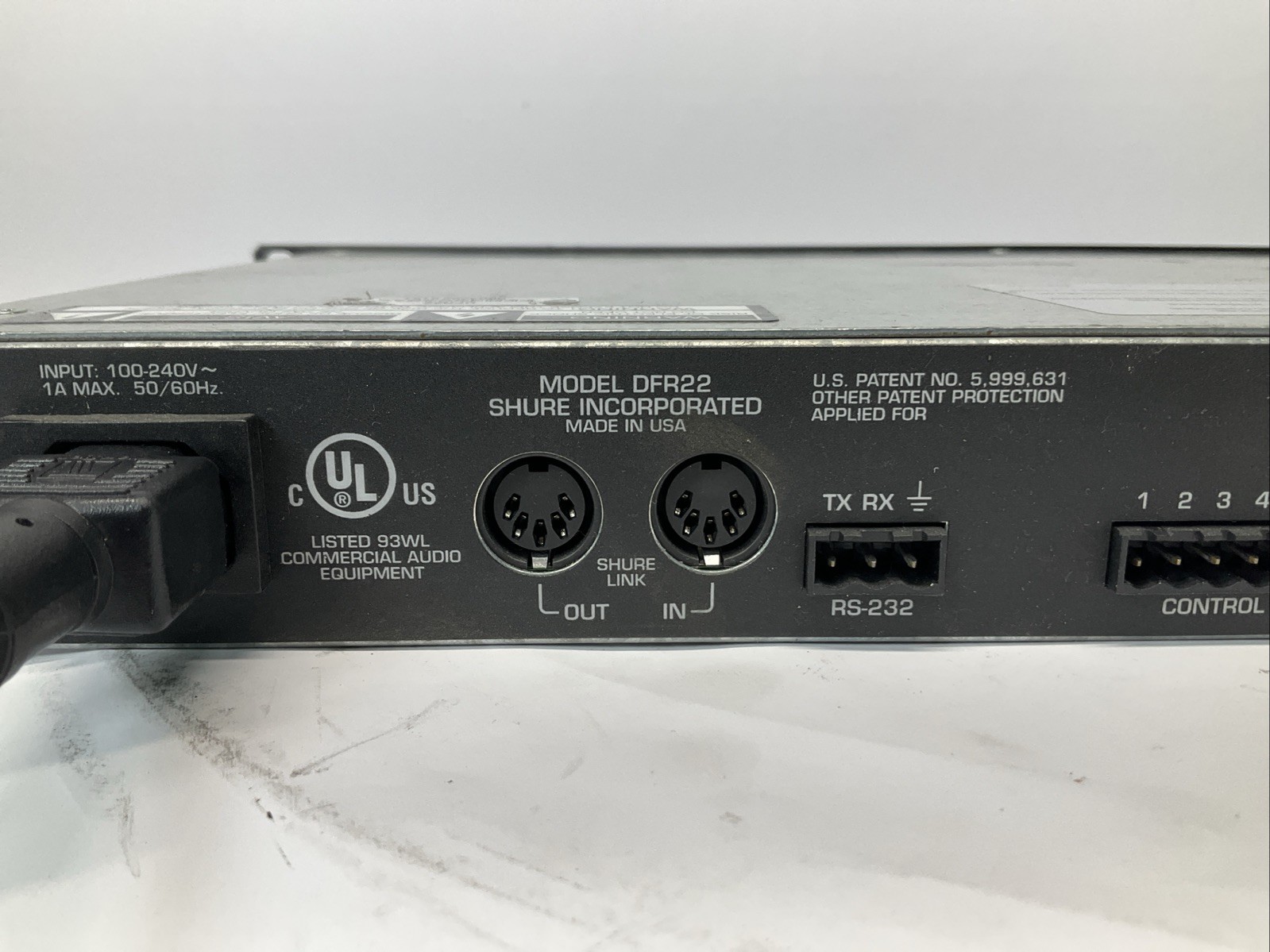 Shure DFR22 Soundplex Audio Processor
