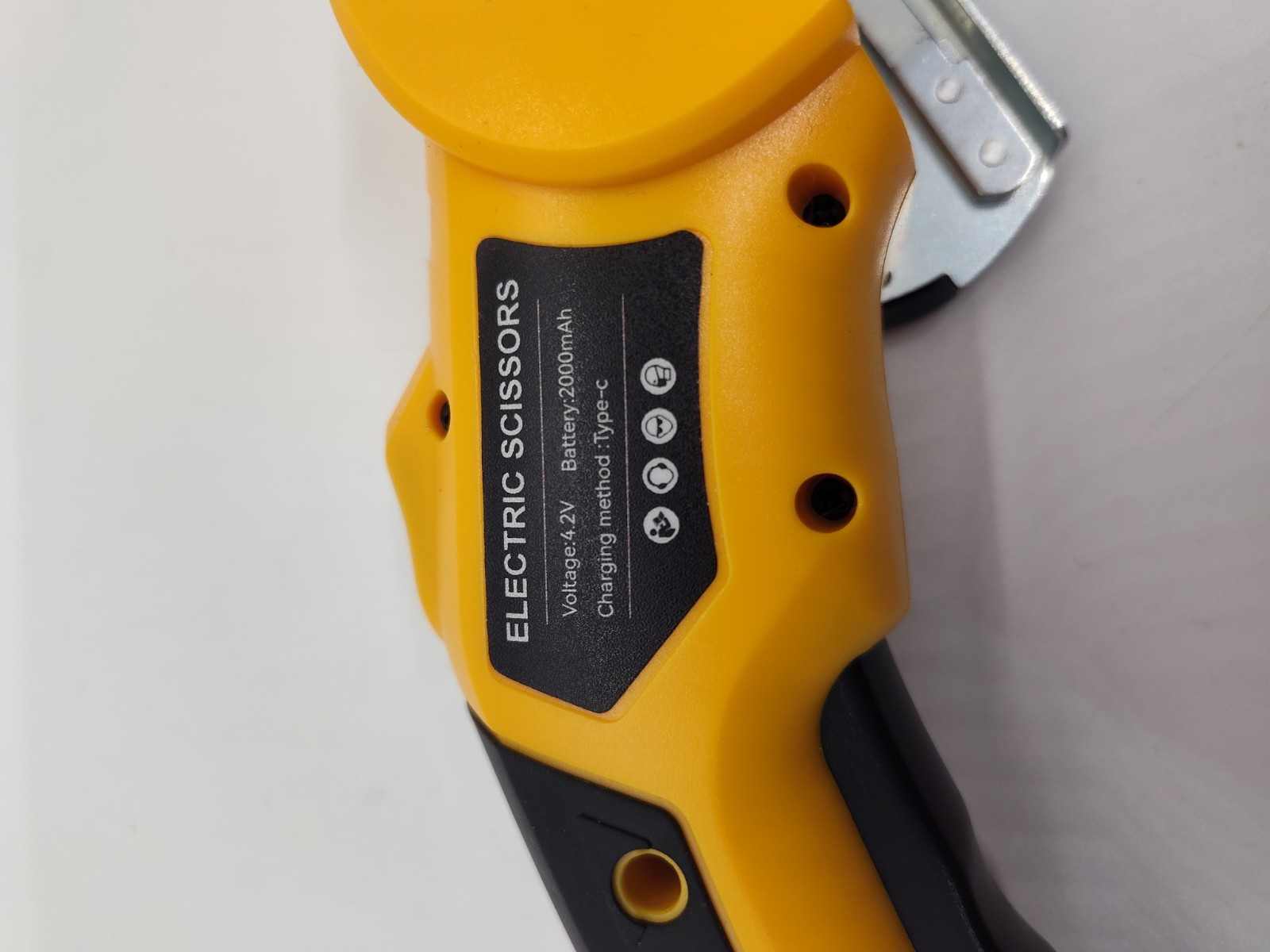 Cordless Electric Scissors Automatic Shears Cutter W/ Charging Cord