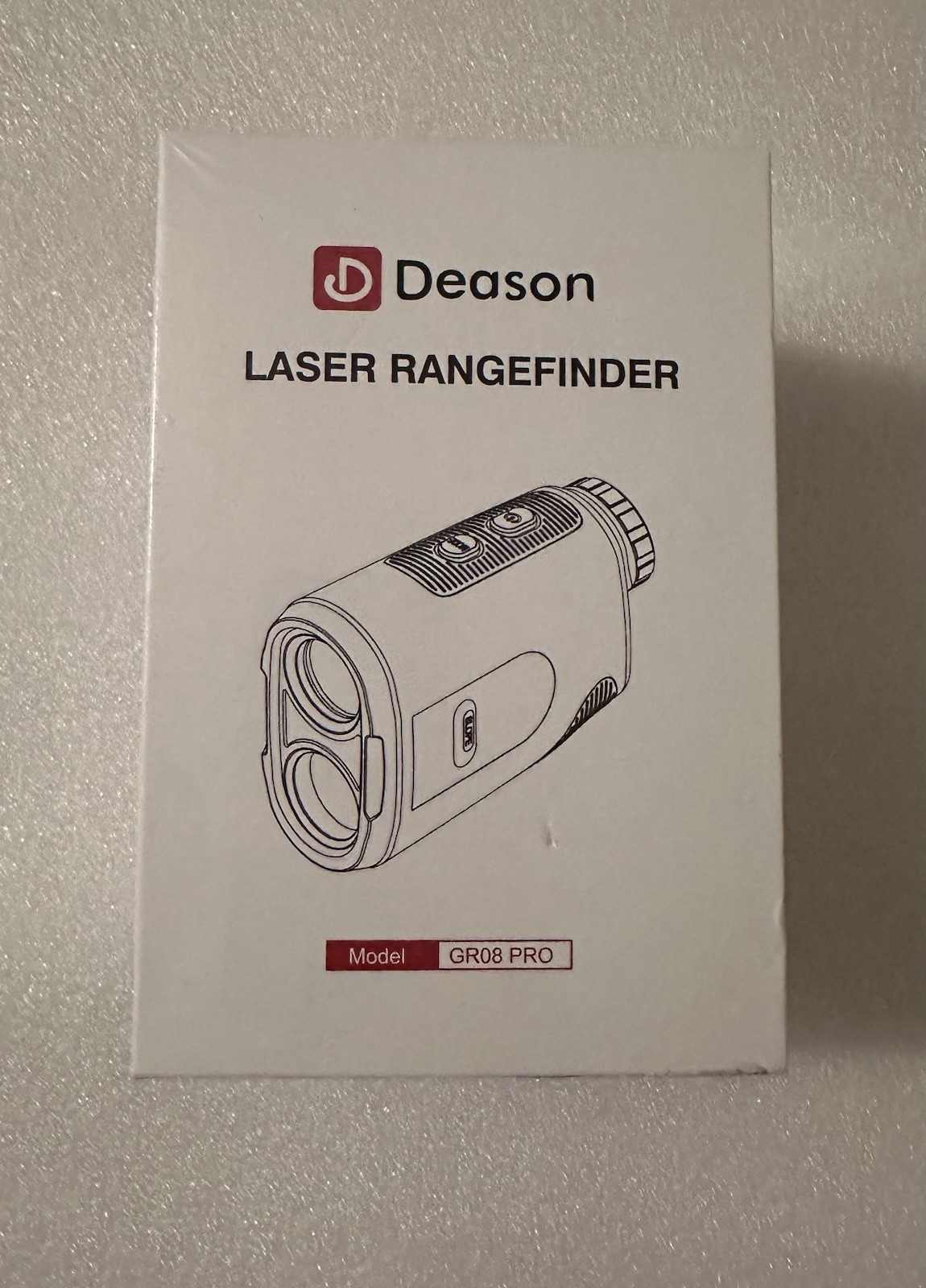 DEASON Golf Rangefinder w/ Slope. GR08 Pro Laser Rangefinder- New/Sealed