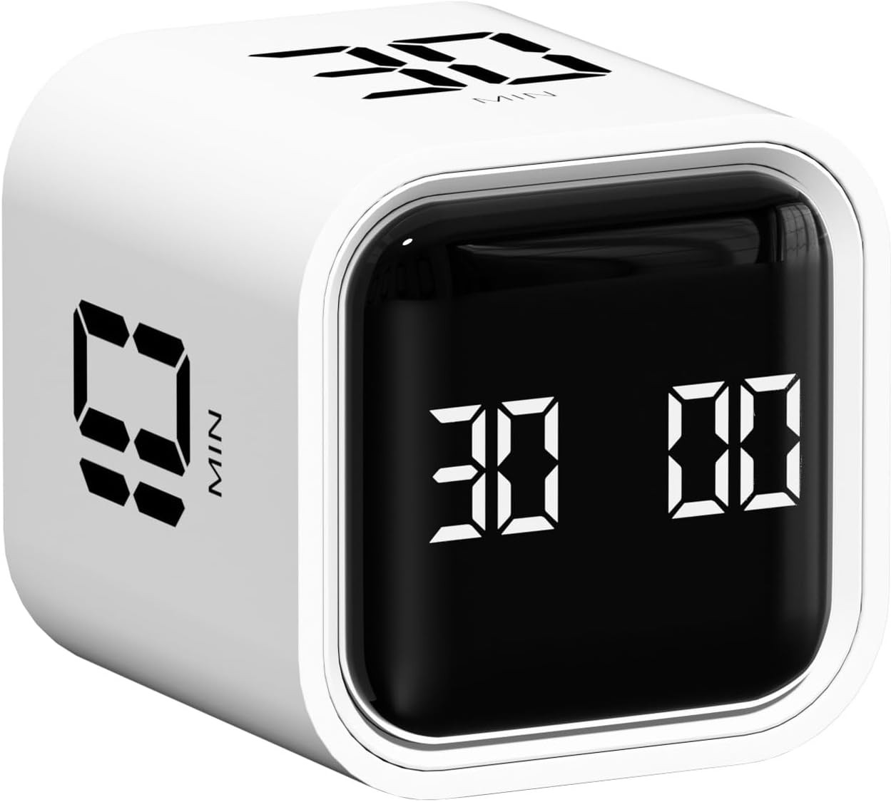 Cube Pomodoro Timer, Smart Productivity Timer 5/10/30/60 Minutes & Custom