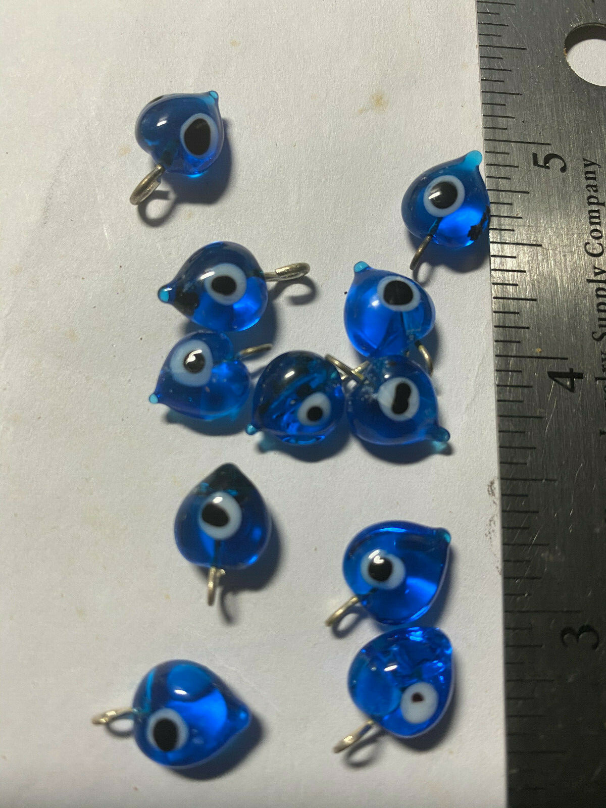 Vintage Mystic Evil Eye Beads **** UPICK*** Mystic Nazuri Evil Eye Bead Pendants