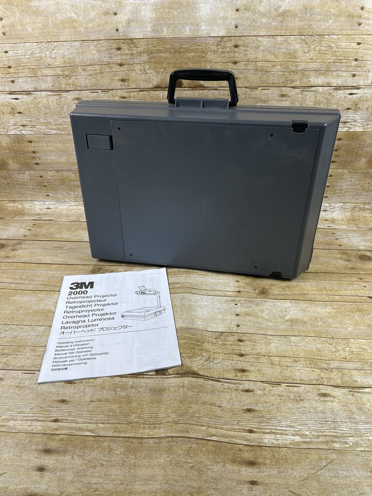 3M 2000 AG Compact Portable Overhead Projector w/ Manual - Read Desc