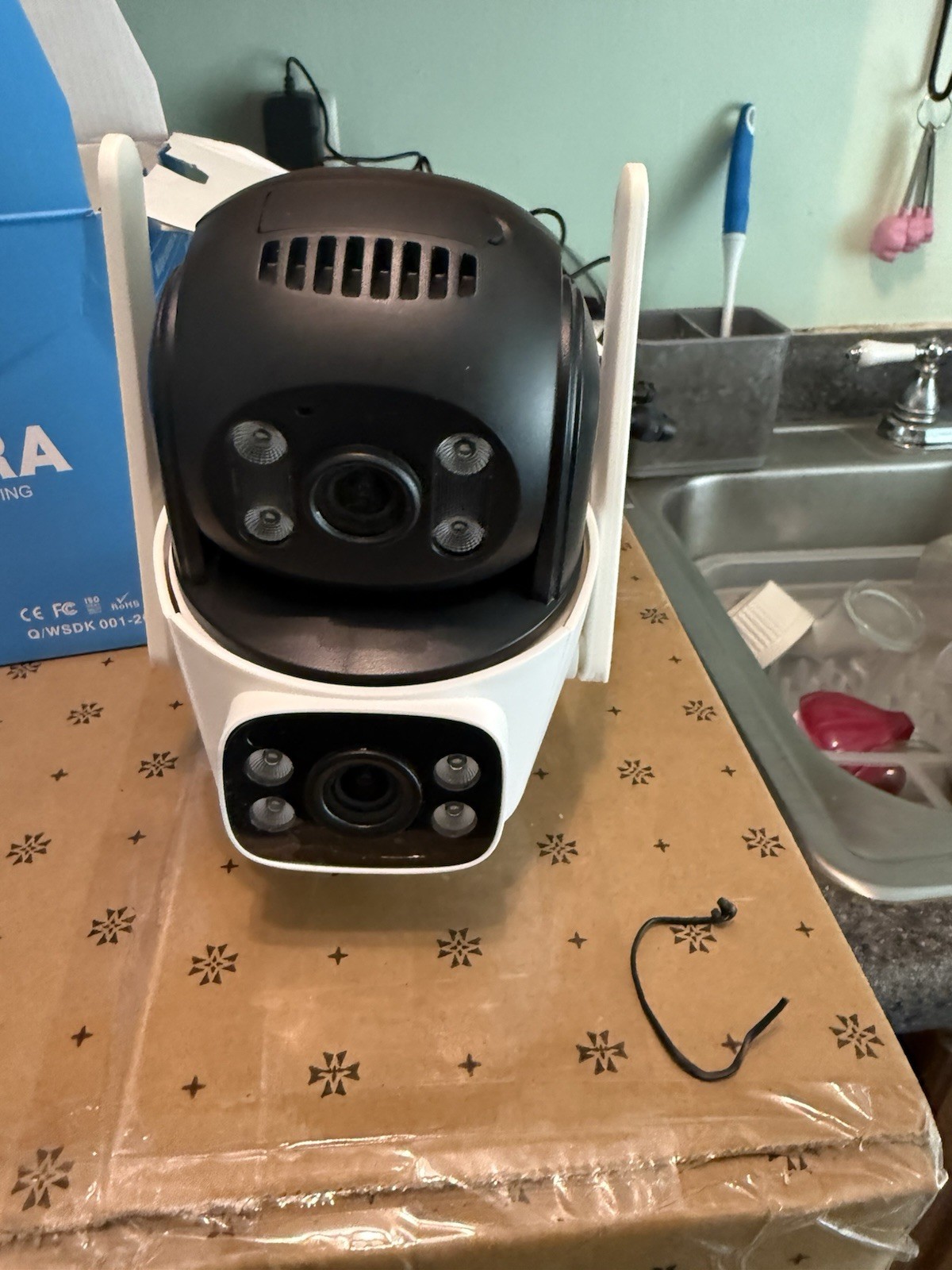 VStarcam C622DR Dual Lens Pan & Tilt Wi-Fi IP Camera Color Night Vision