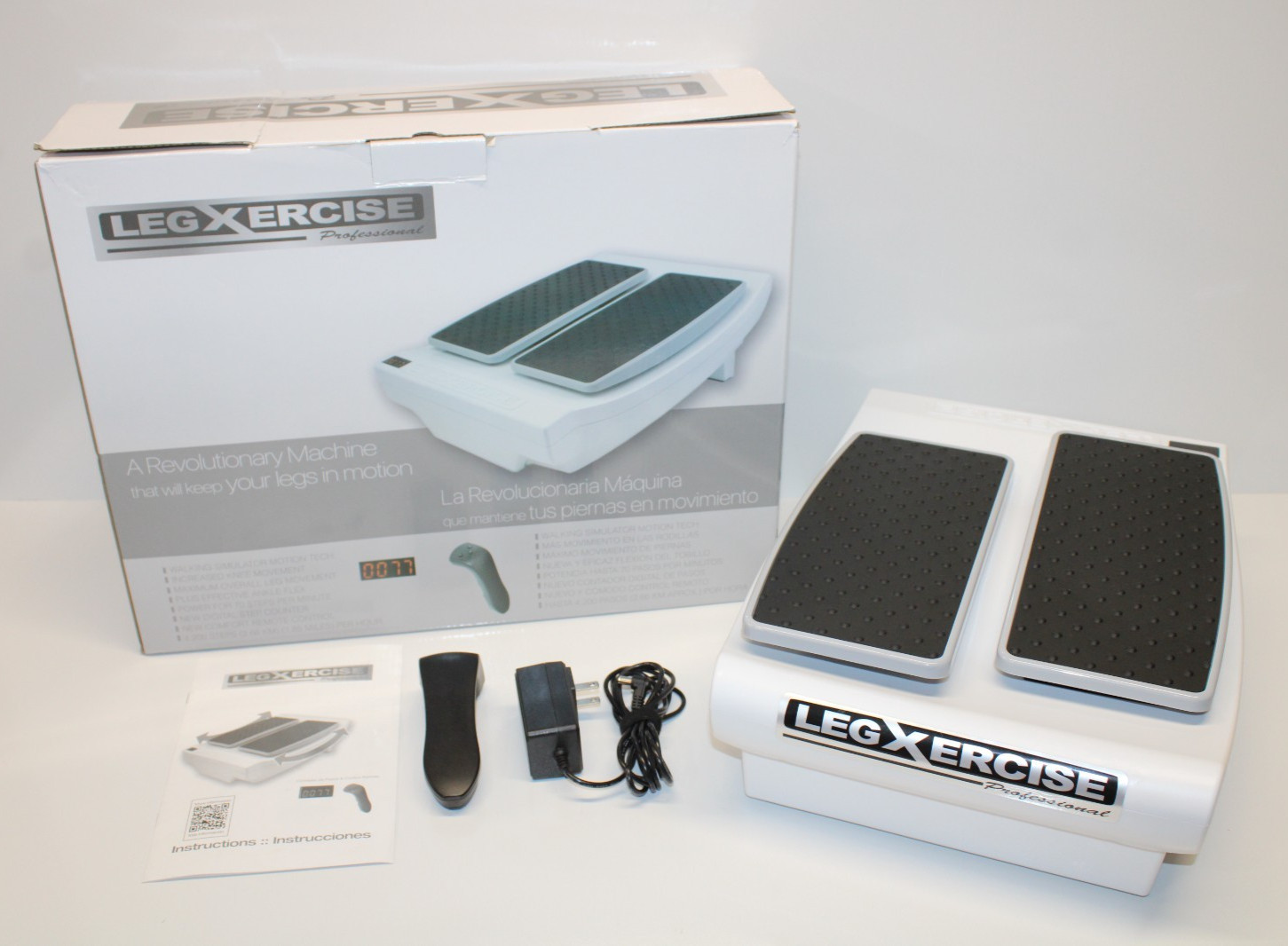 Legxercise Professional LEGX-012 Leg Exerciser with Remote - Tested & Working