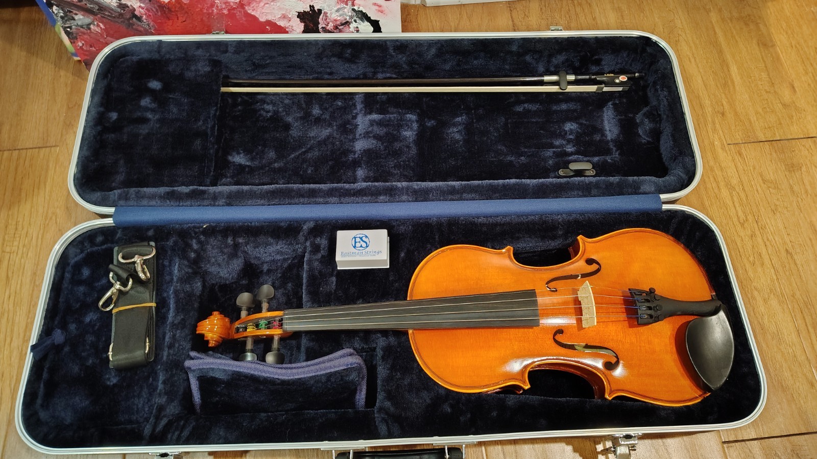 Brand New 021 Strobel ML-80 Full Sized 4/4 Violin -- Immaculate Condition