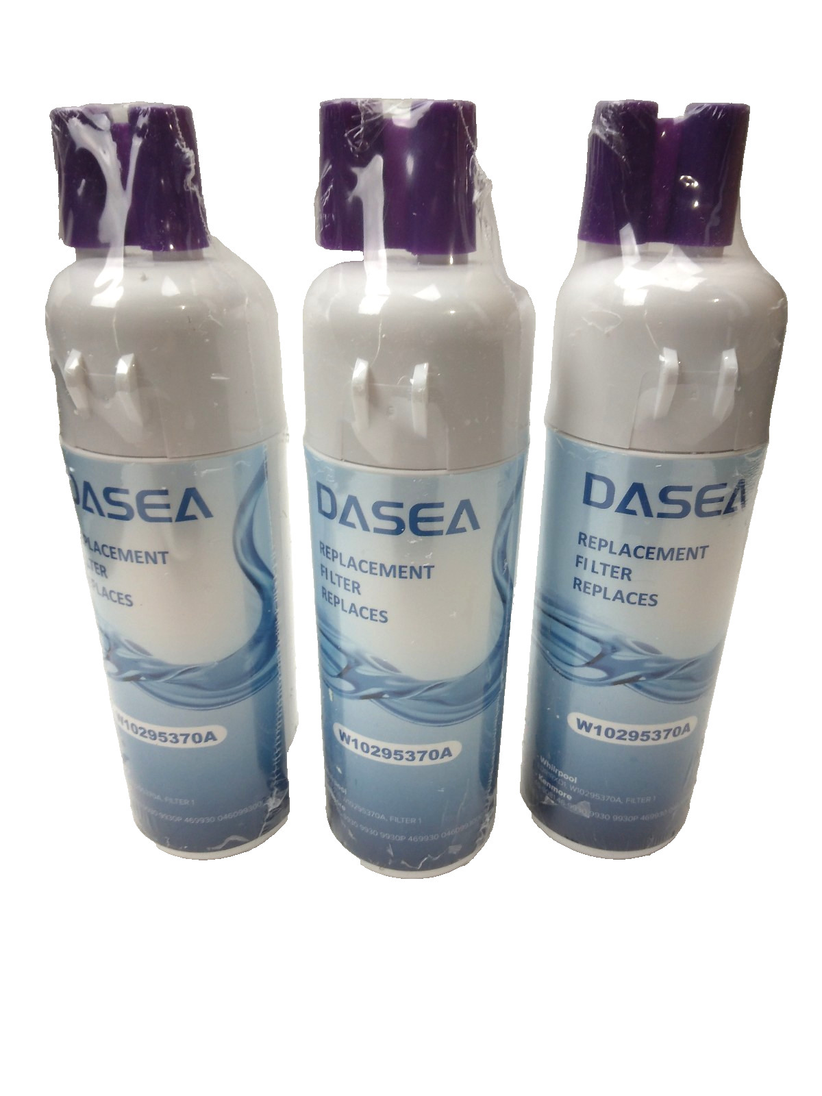 DASEA W10295370A Filter Replacement Compatible with W10295370, Filter 1, EDR1...
