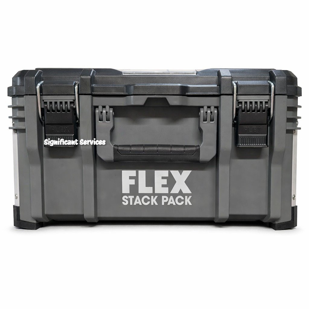 FLEX FS1102 Stack Pack Medium Modular Tool Box Storage Case