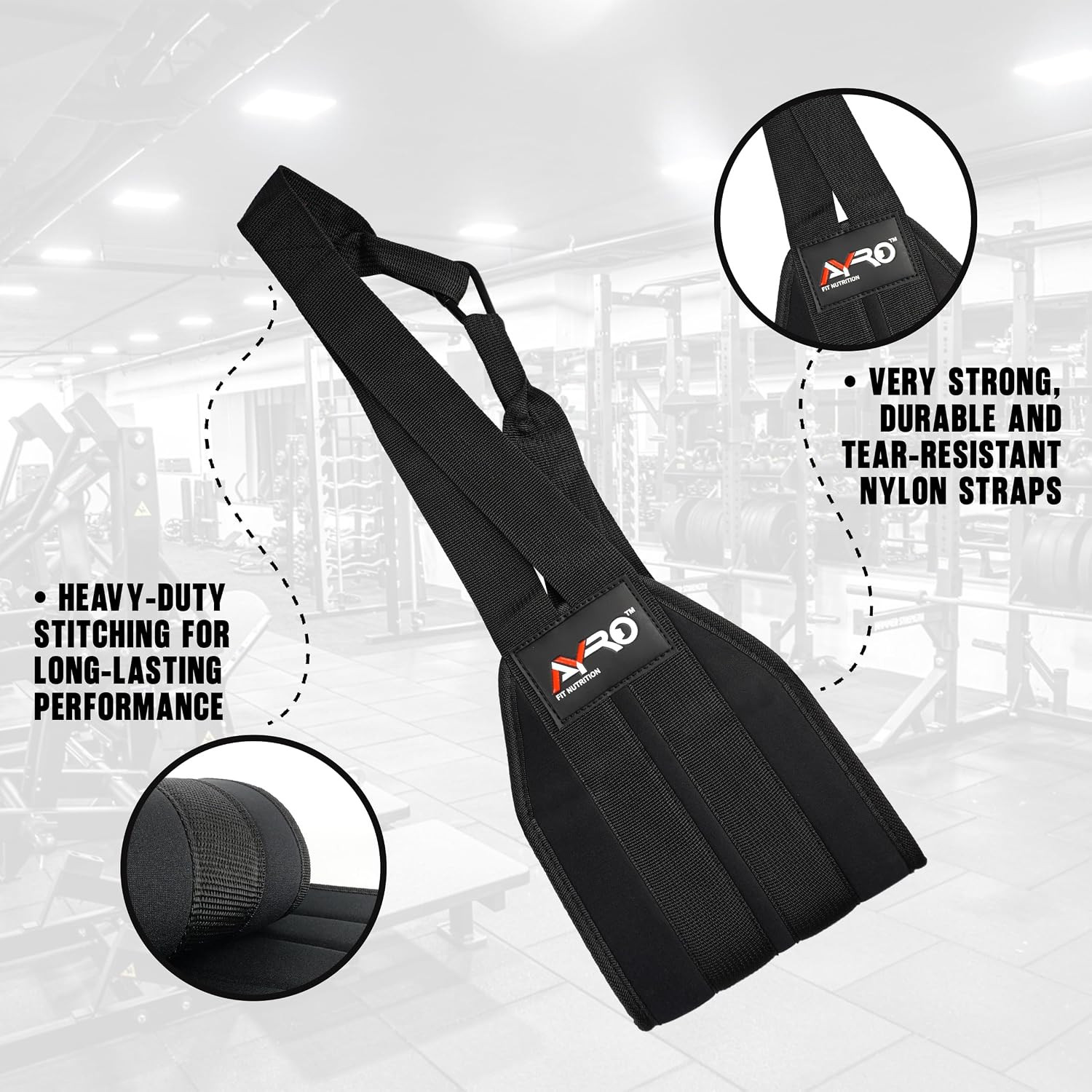 Fitness Hanging Ab Straps for Pull up Bar, Exercise Straps for Core Strength Tra