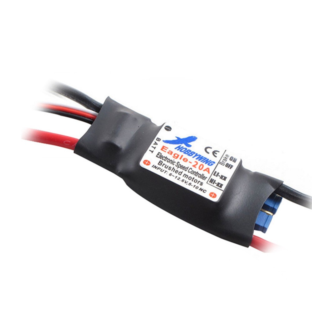 20A RC Airplane Model Speed Controller ESC Brushed Motor For Hobbywing Eagle