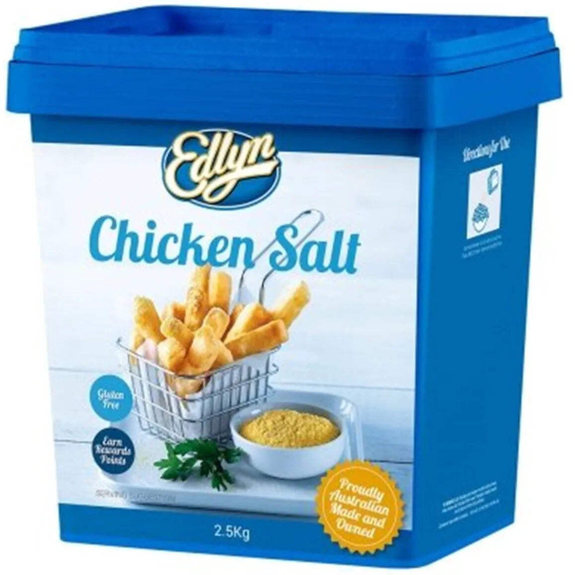 NEW Edlyn Chicken Salt 2.5kg Seasoning Gluten/GMO Free Bulk