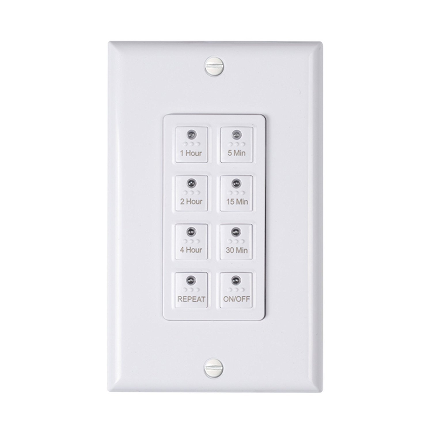 BN-LINK Countdown Digital In-wall Timer Switch 5-15-30-60 mins 2 4 hours For Fan