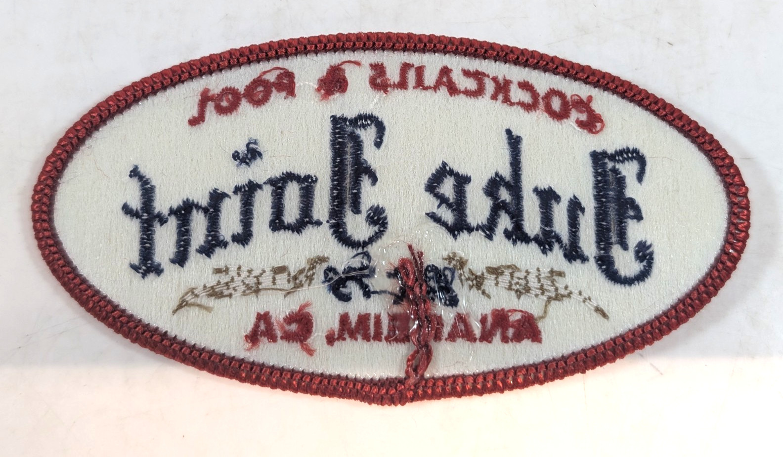Juke Joint Patch Cocktails & Pool, Anaheim CA, 3- 3/4 x 2