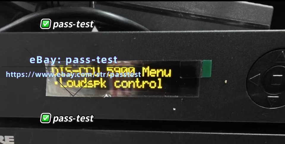Shure DIS-CCU Central Control Unit Digital Discussion System By Fedex or DHL
