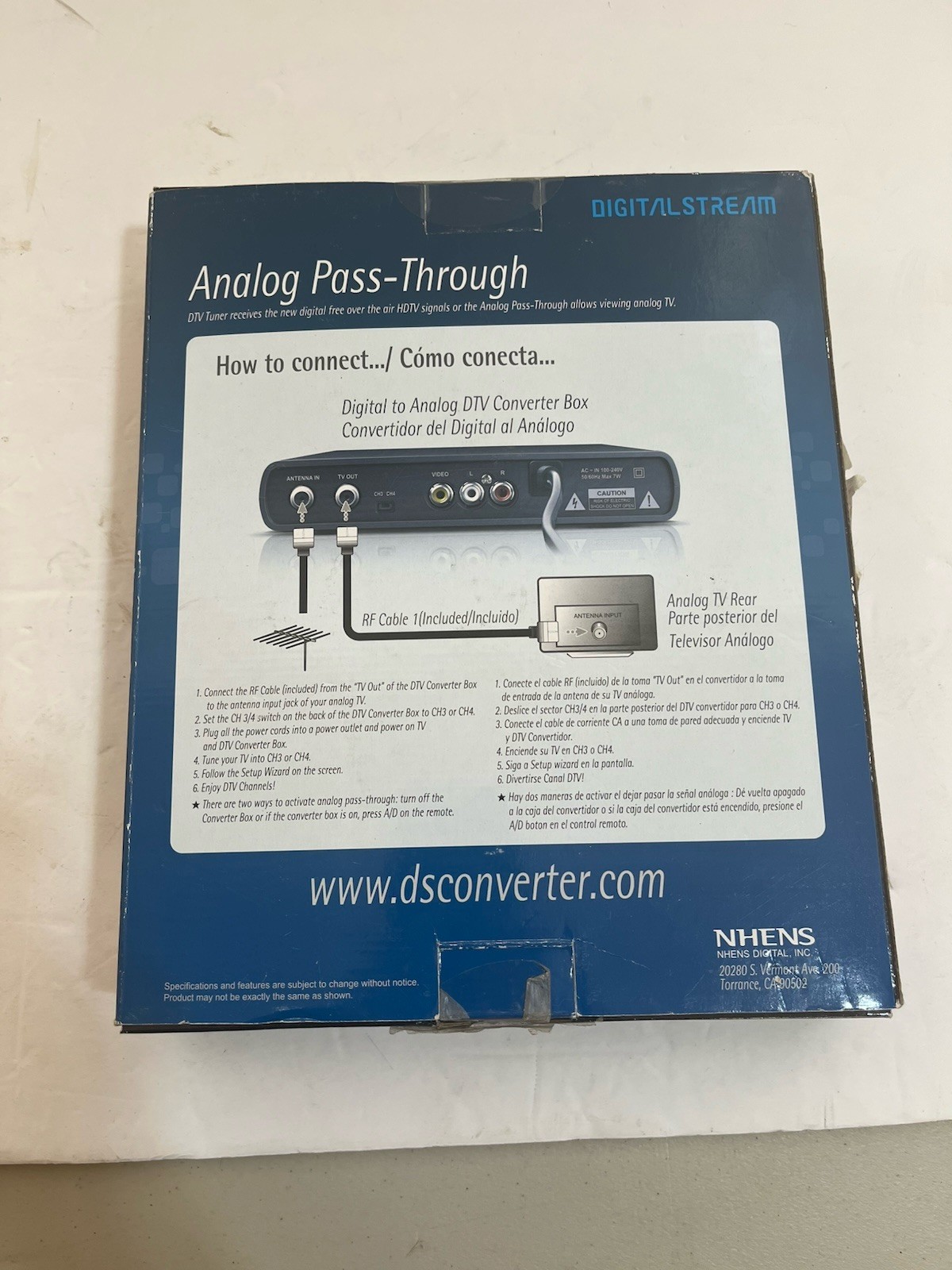 Analog Pass Through Converter Box