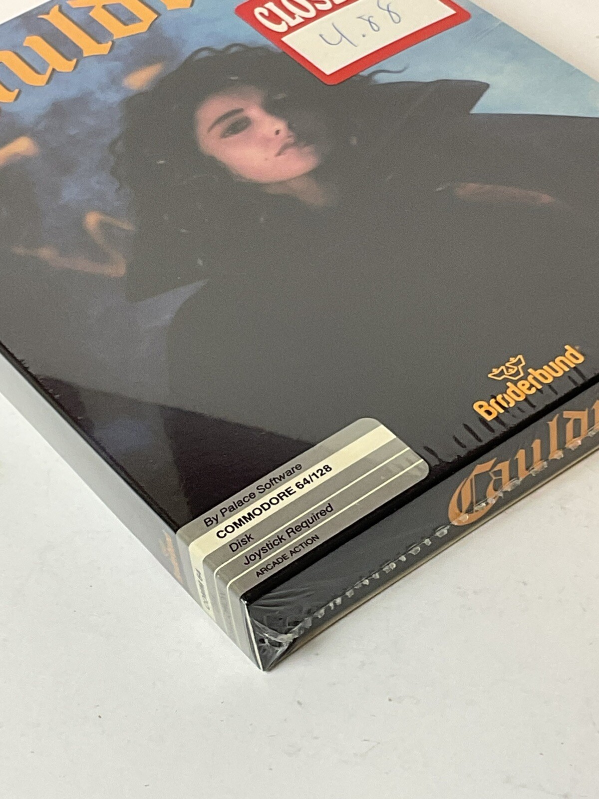 Vintage Commodore Software Game Broderbund CAULDRON NIP Sealed