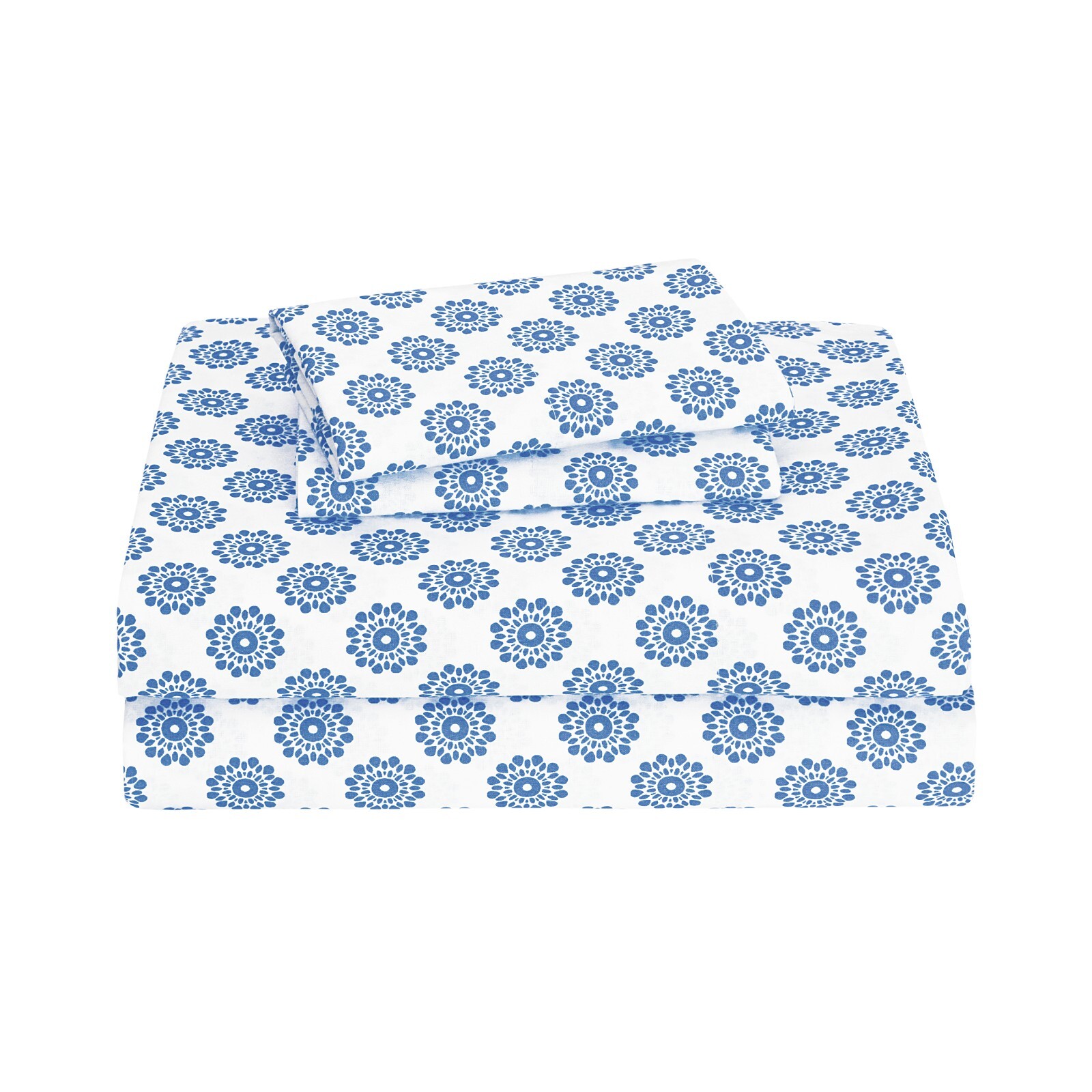 4-Piece Bed Sheet Set 100% Cotton Flat Fitted Sheets queen sheet set deep pocket