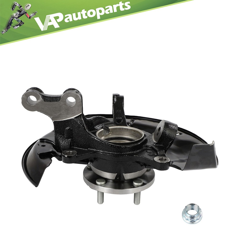 Front Right Wheel Hub Bearing Steering Knuckle Assy For 08-17 Toyota Highlander