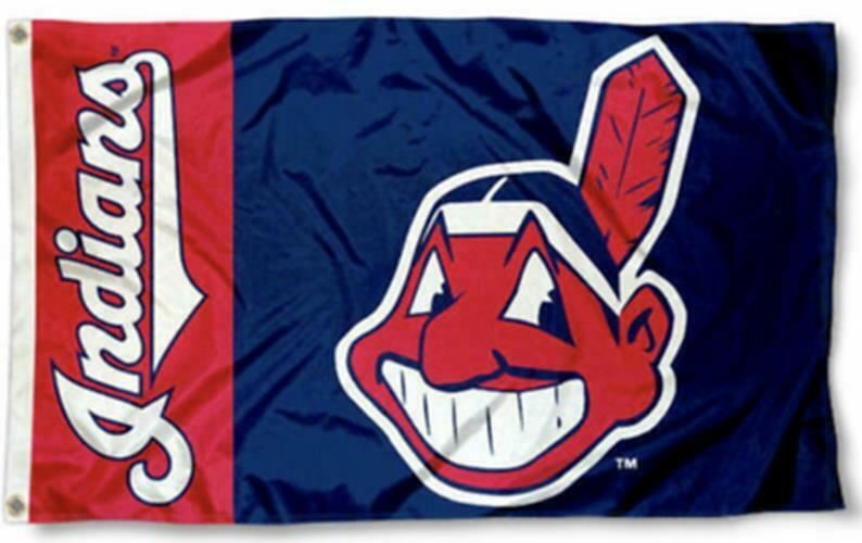 FLAG 3X5 Cleveland Indians Baseball New US Seller Limited Supply Man Cave Flag