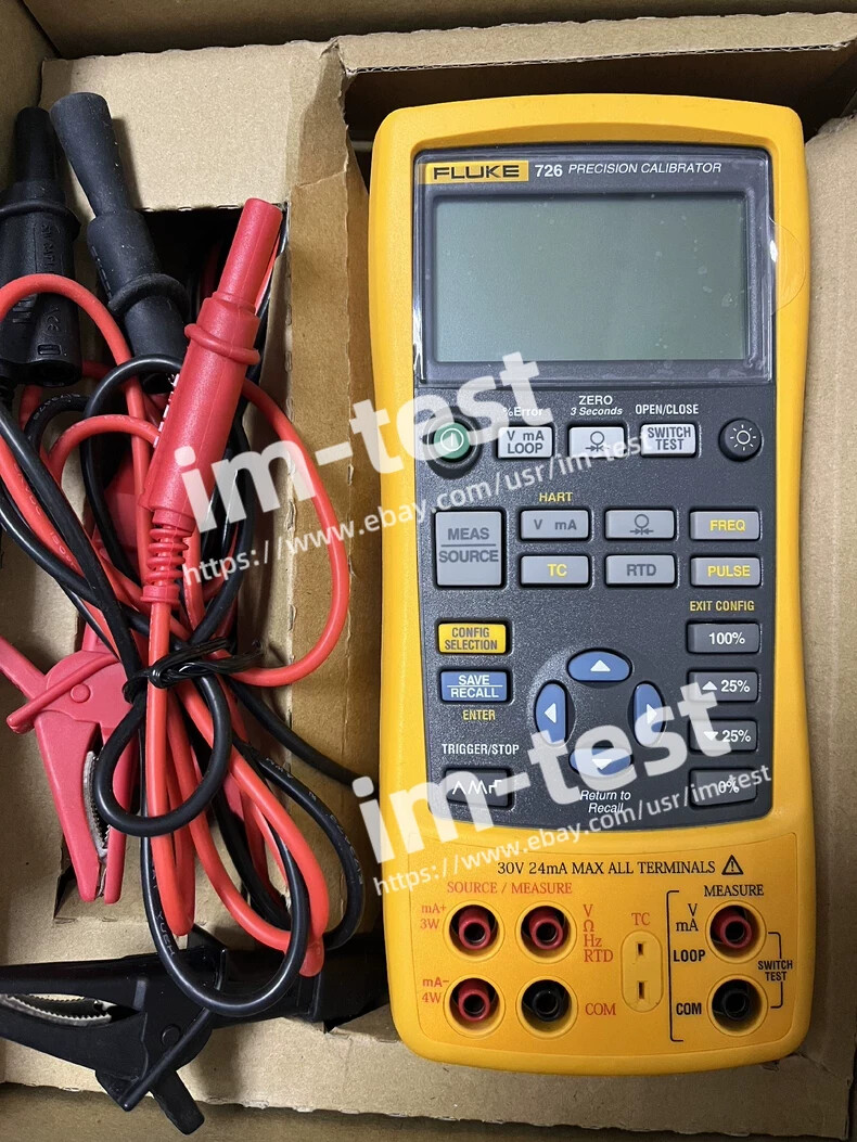 New Fluke 726 Precision Multifunction Process Calibrator