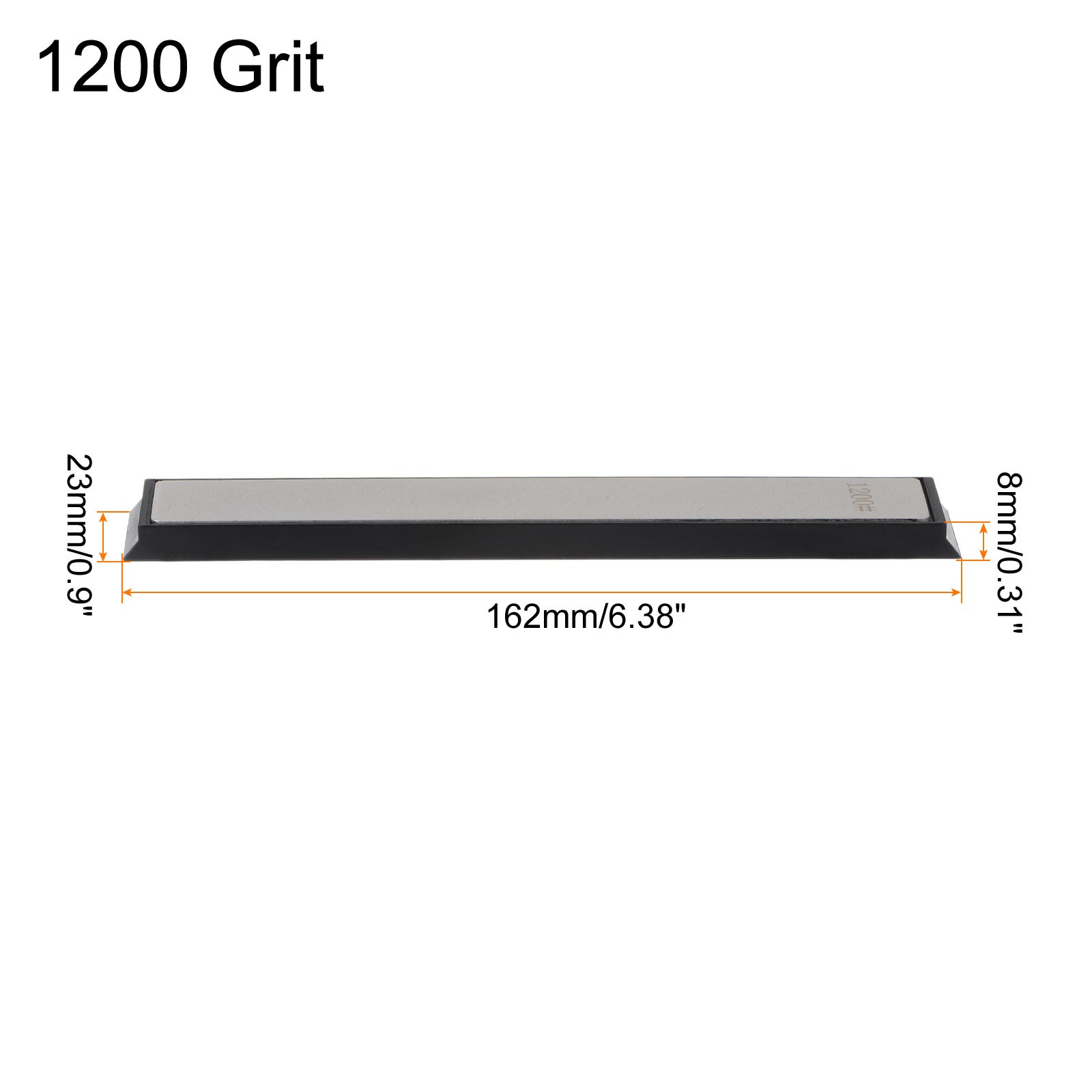 2pcs Diamond Sharpening Stone Set 1200 Grit for Scissors Kitchen Tools