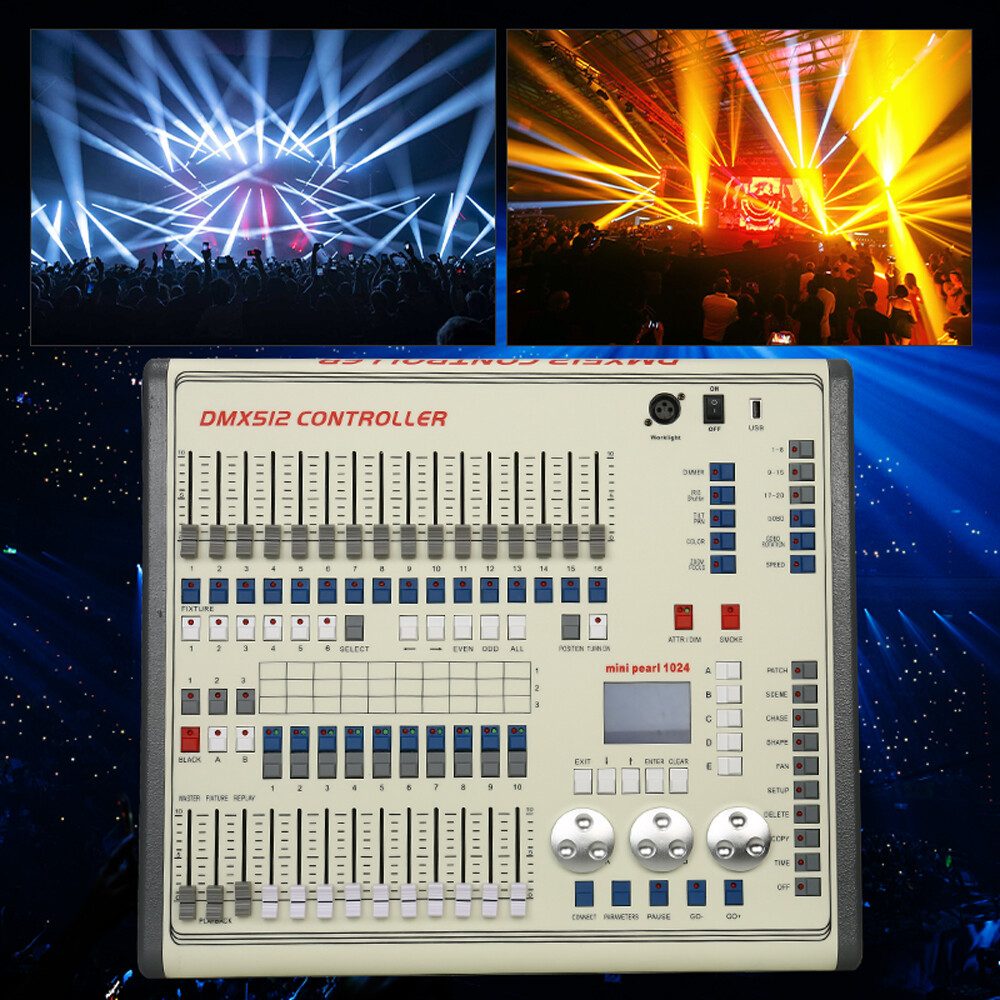 Mini Pearl 1024CH DMX512 Lighting Console Disco Computer Light DMX Controller