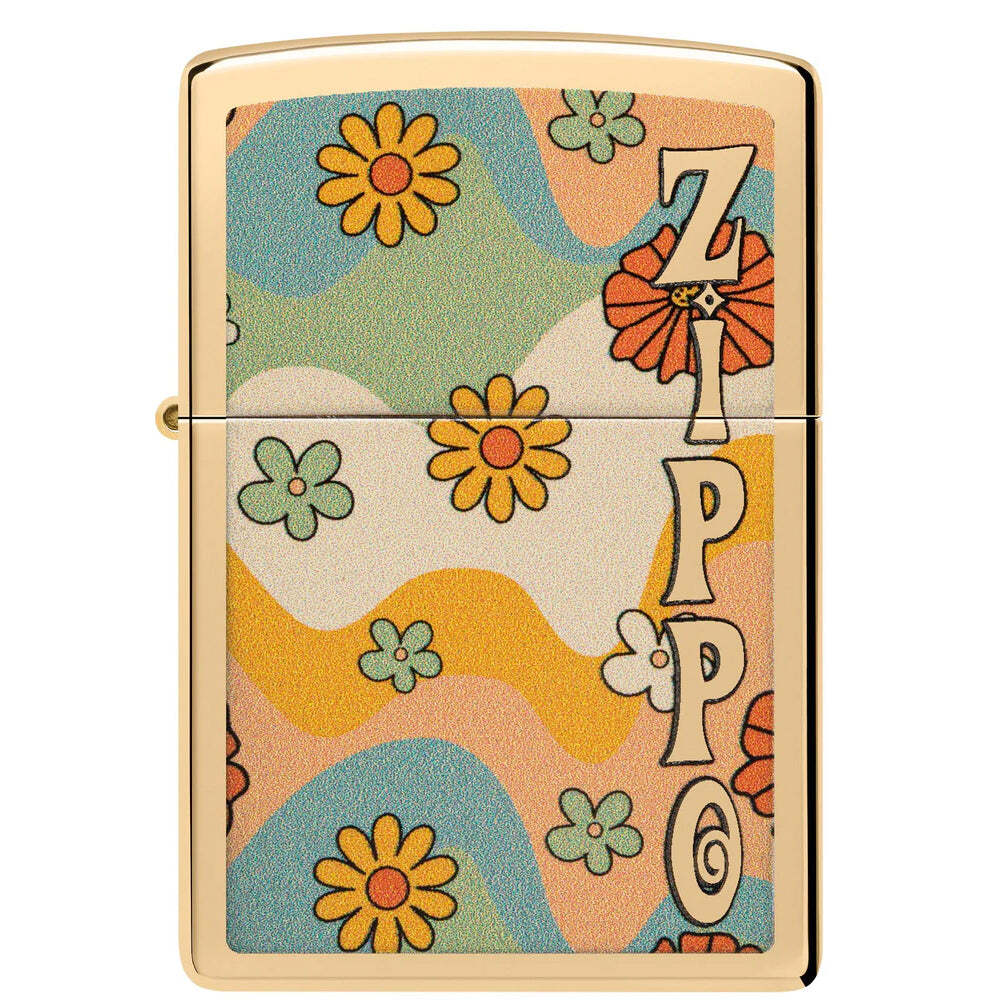 Zippo Flower Power Design
