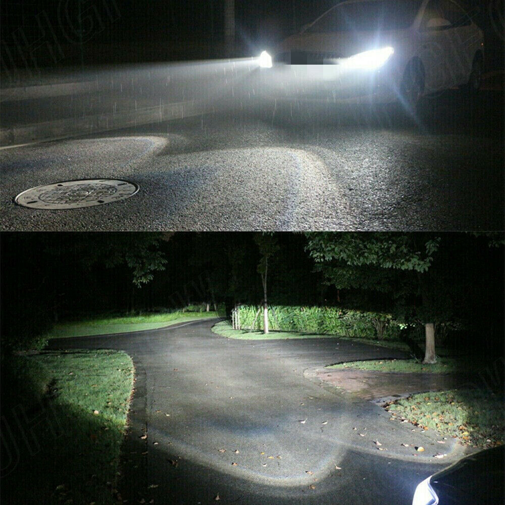 For Freightliner Cascadia 2008-2021 4x LED Headlight High Low Beam Bulbs Combo