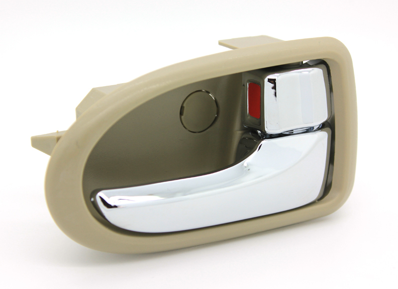 New Tan & Chrome Inside Interior Door Handle RH FRONT / FOR 2000-06 MAZDA MPV