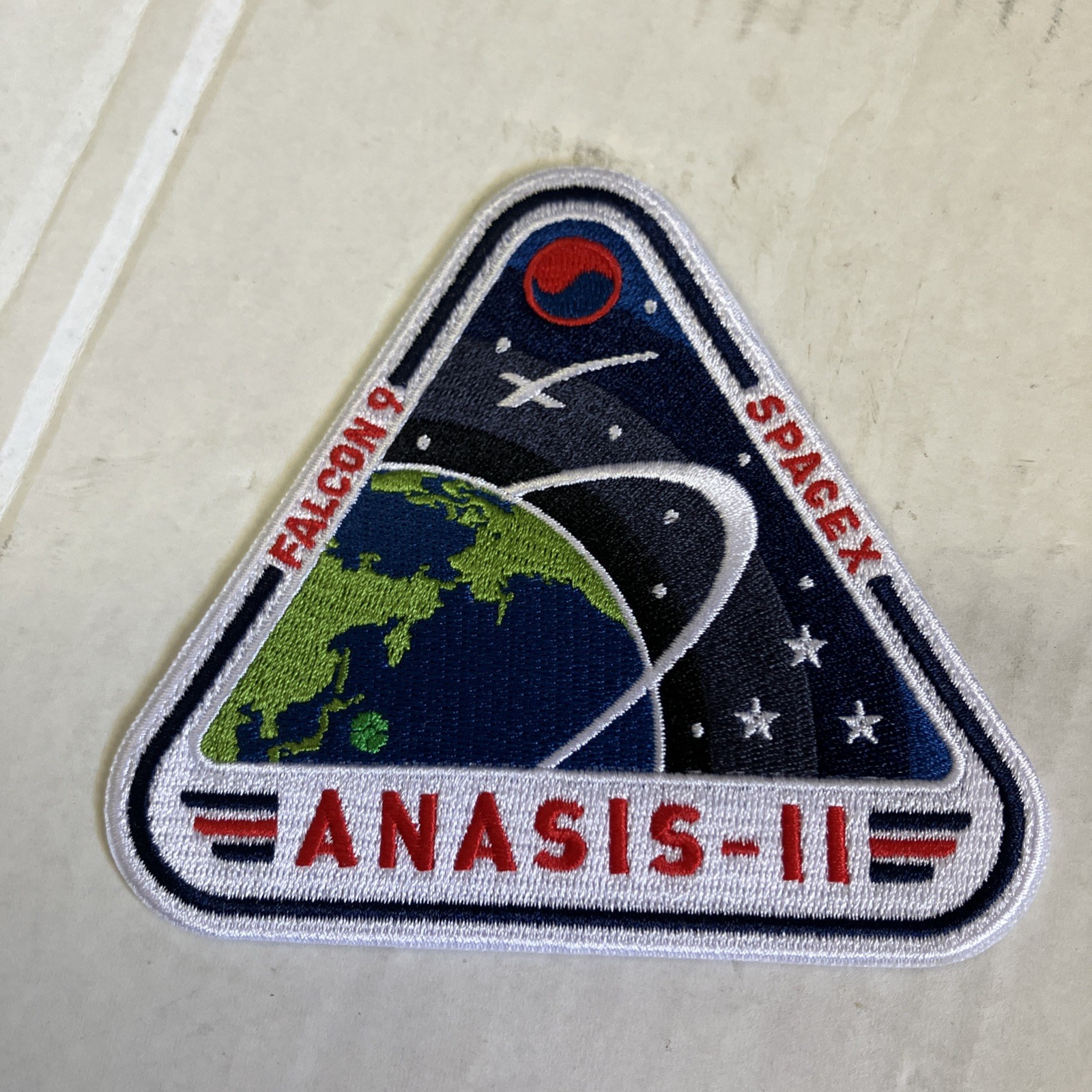 ANASIS-II SPACEX FALCON-9 Military SATELLITE Mission PATCH
