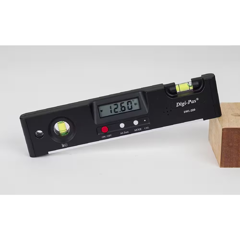 7 in. Electronic Torpedo Level with Protractor Angle Gauge Angle Finder Bevel