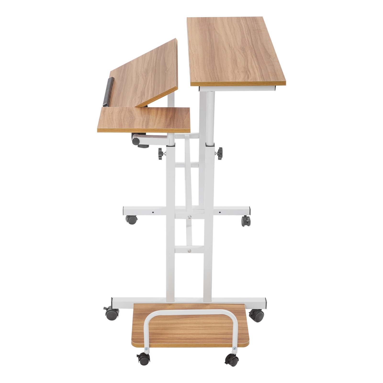 Modern Computer Desk Multi Functional Foldable Computer Table Adjustable Height