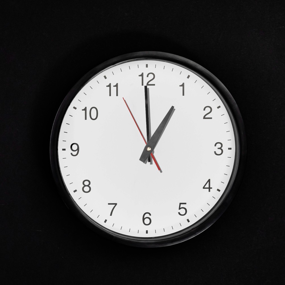 Hand Replacement Pointer Large Clock Hands for Wall Black Metal Number