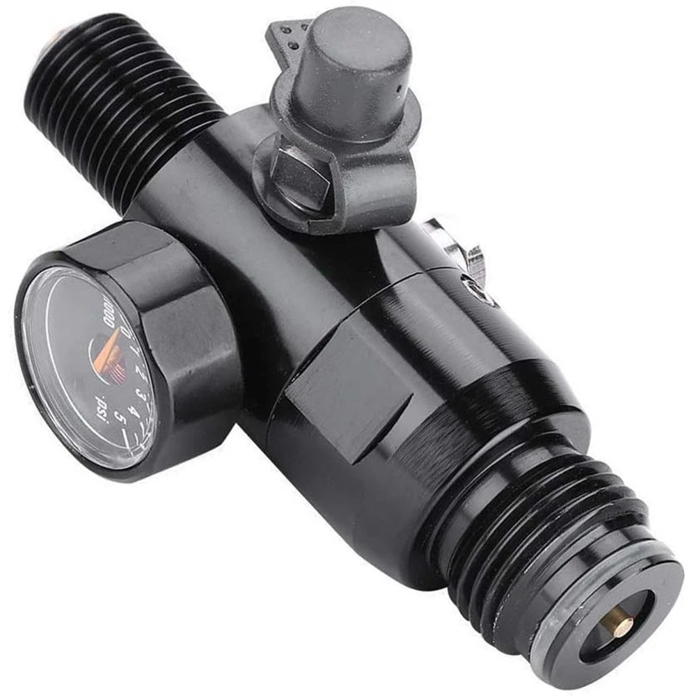 5/8"-18UNF Thread Paintball Air Tank Regulator Valve Gauge HPA Air Soft Fittings
