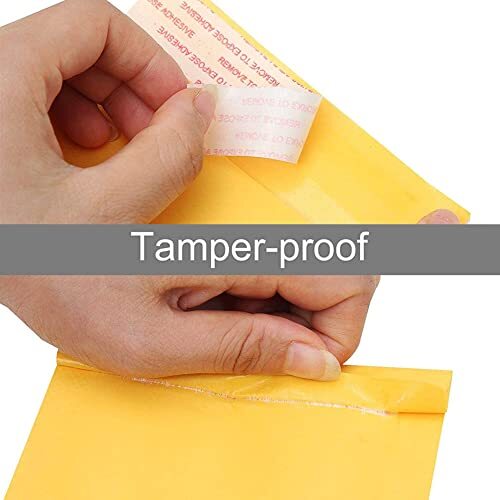 Kraft Bubble Mailers 4x8 Inch 100 Pcs,Small Self-Sealing Mail 4x8-100Pc