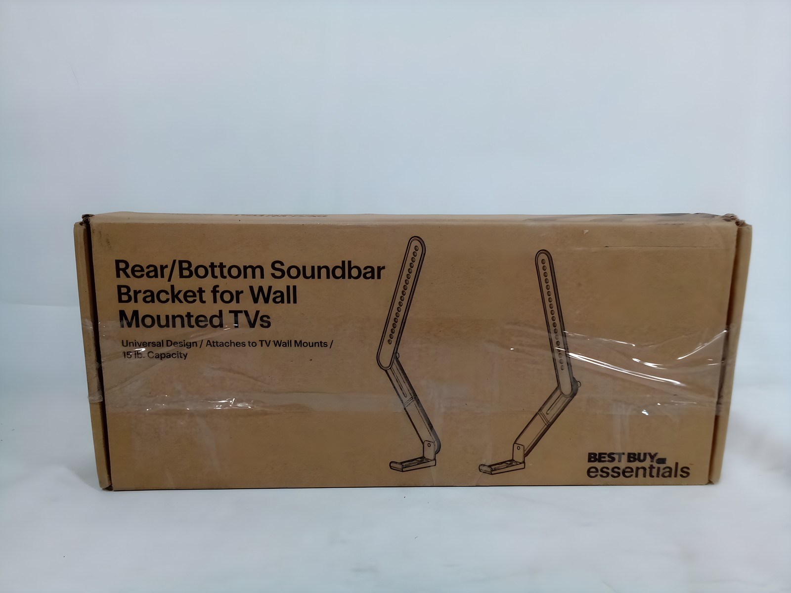 Best Buy essentials BE-SBM114 Rear/Bottom Soundbar Bracket for Wall-Mounted