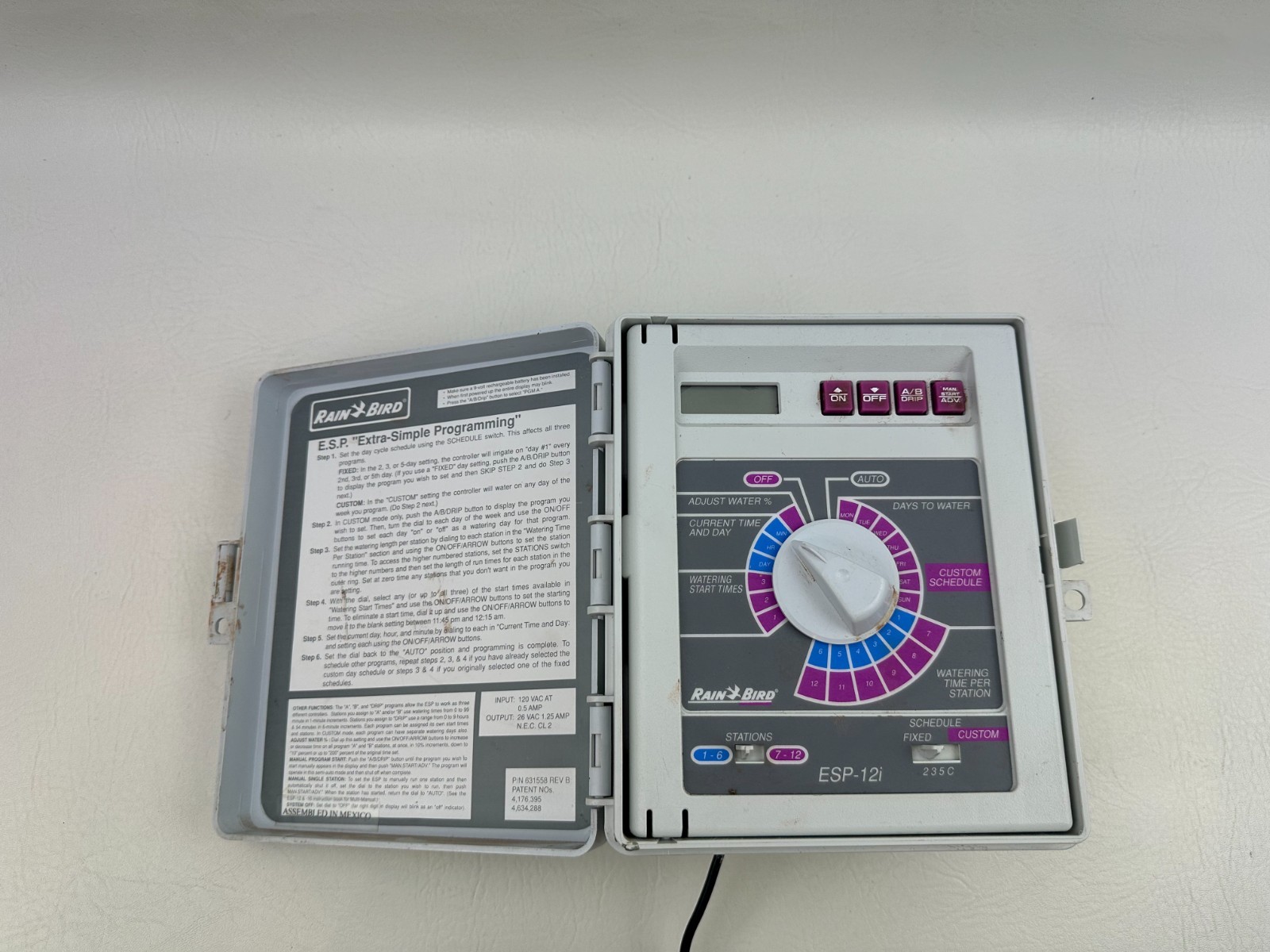 Rain Bird Professional Irrigation Controller ESP-12i