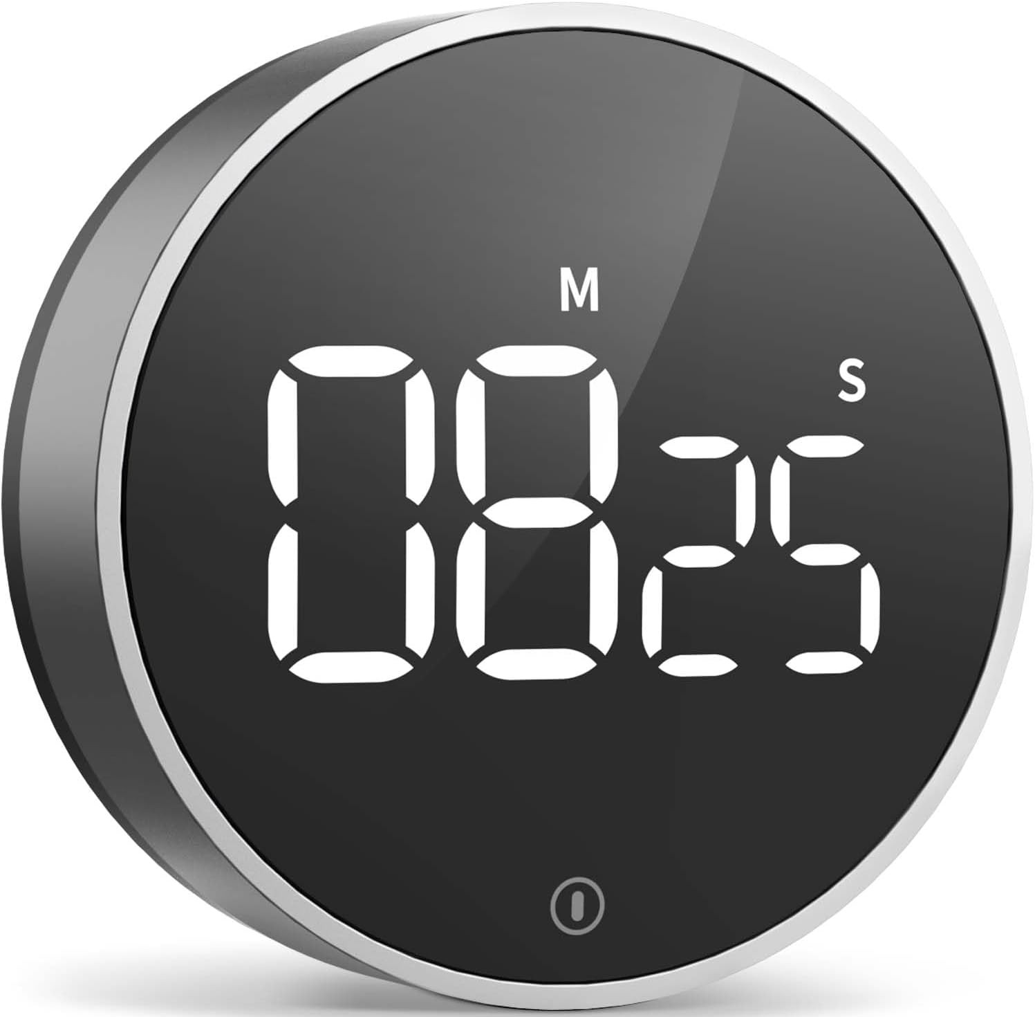 VOCOO Digital Kitchen Timer - Magnetic Countdown Countup Timer with Large LED Di
