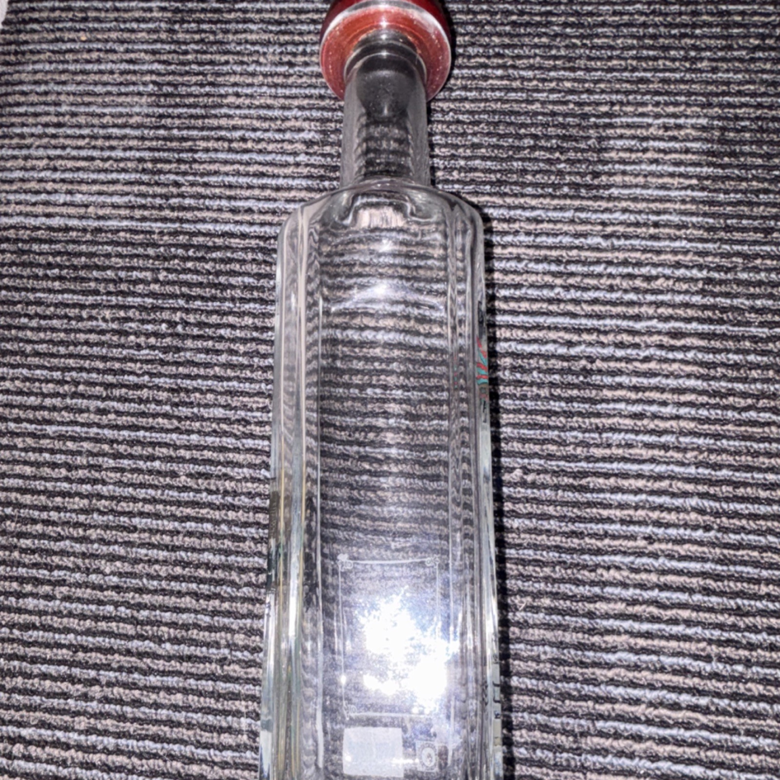 Embajador Reposado Tequila bottle Empty