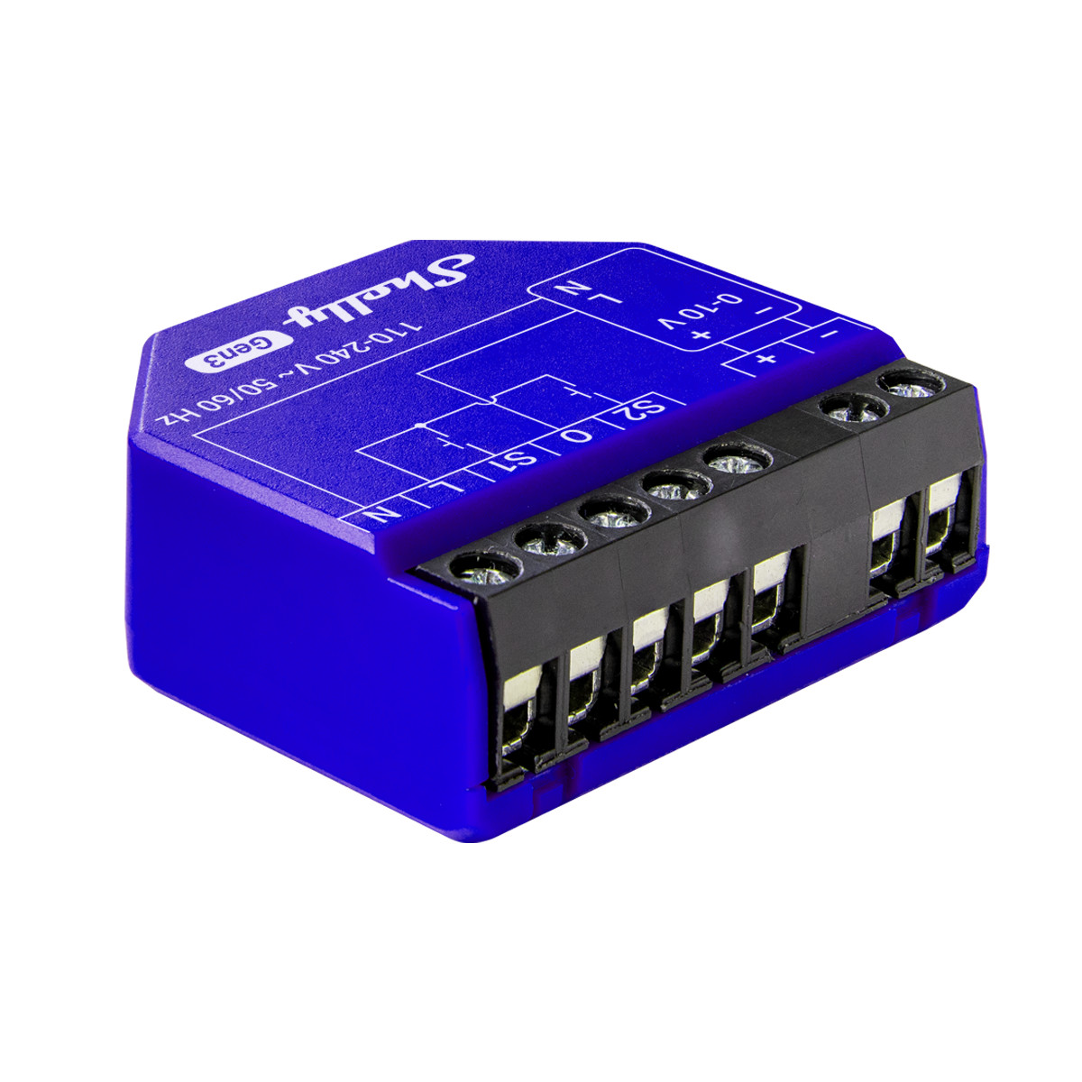 Shelly Dimmer 0/1-10V PM Gen3. WiFi Smart 0-10V LED Dimmer Controller. KNX