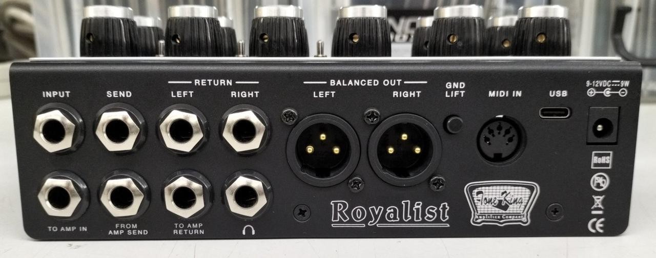 Tone King Royalist Compressor Guitar Effect Pedal Used