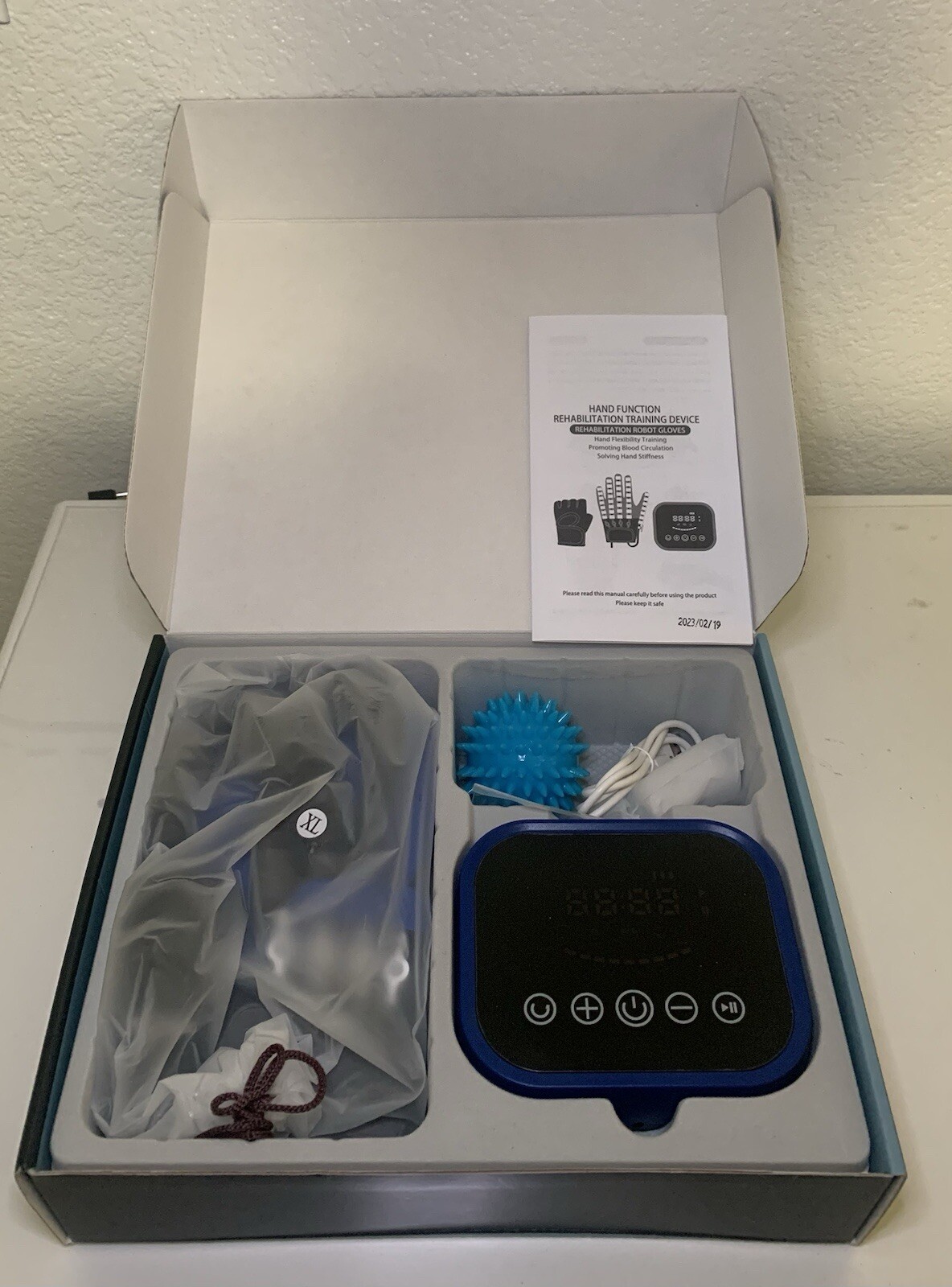 Hand Function Rehabilitation Training Device - Brand Award (XL Right Hand)