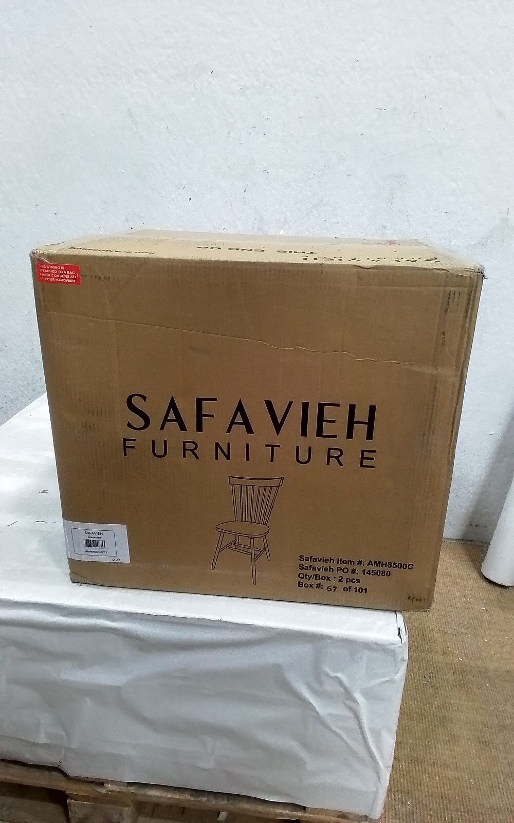 Safavieh PARKER SPINDEL SIDE CHAIR, Reduced Price 2172730800 AMH8500C