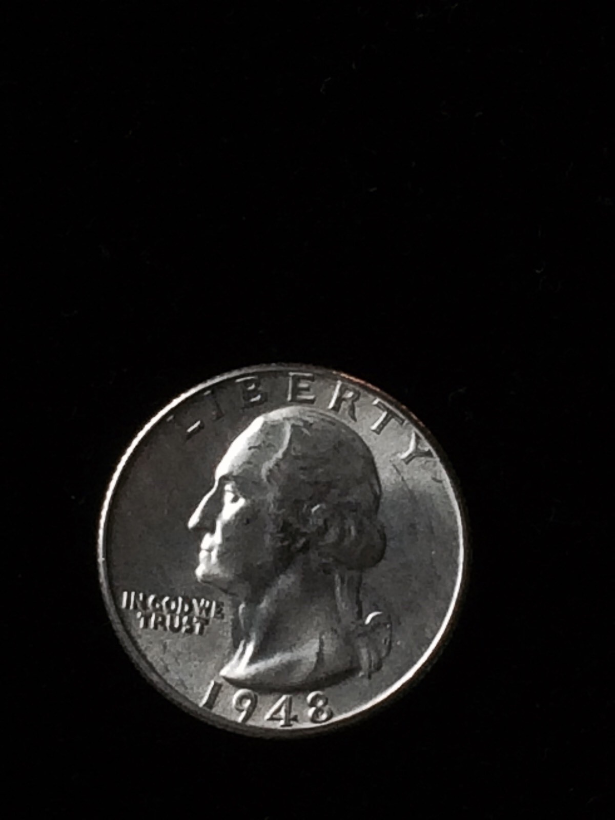 1948 Uncirculated Washington Silver Quarter